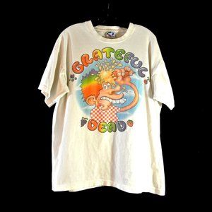 Vintage Grateful Dead Ice Cream Kid Rainbow Foot T